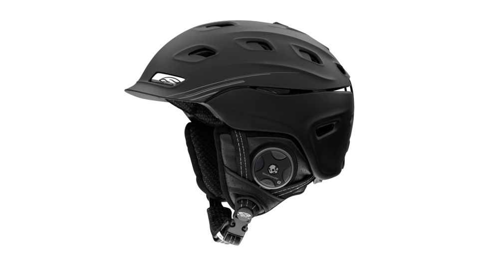 Smith Optics Vantage Snow Helmet w/ Bluetooth Audio Kit - Matte Black