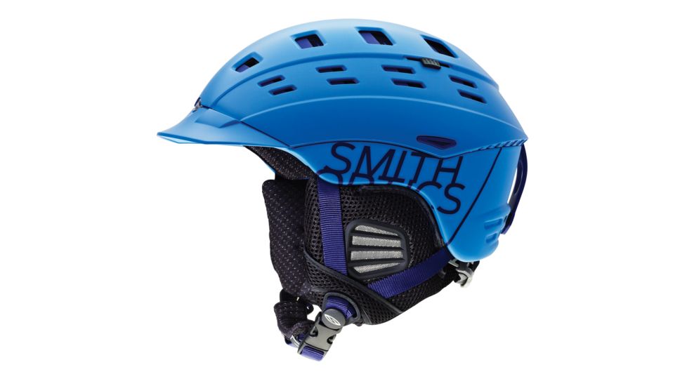 Smith Variant Brim Helmet, Cyan Team, Large H12-VBCYLG