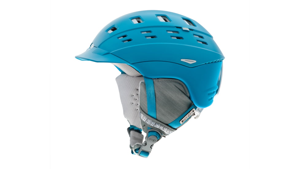 Smith Optics Variant Brim Womens Helmet, Light Blue Twist, Large H13-VWLBTLG