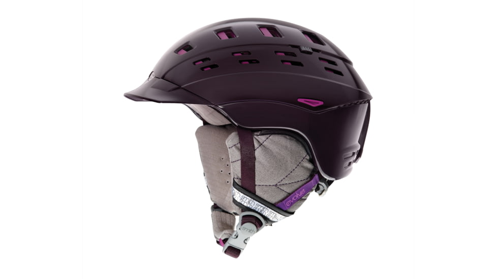 Smith Optics Variant Brim Womens Helmet, Shadow Purple Riviera (Evolve), Small H13-VWPRSM