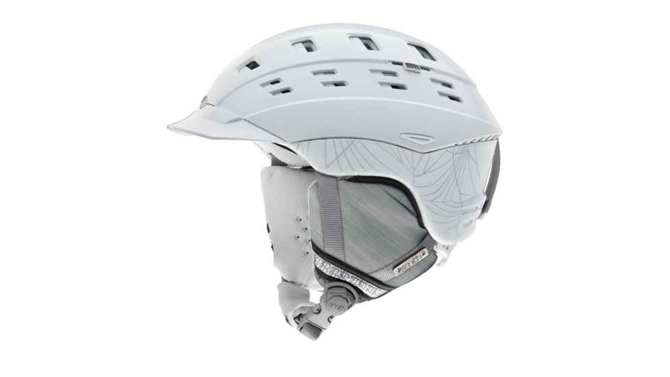 Smith Optics Variant Brim Womens Helmet, White Coven, Large H13-VWWCLG