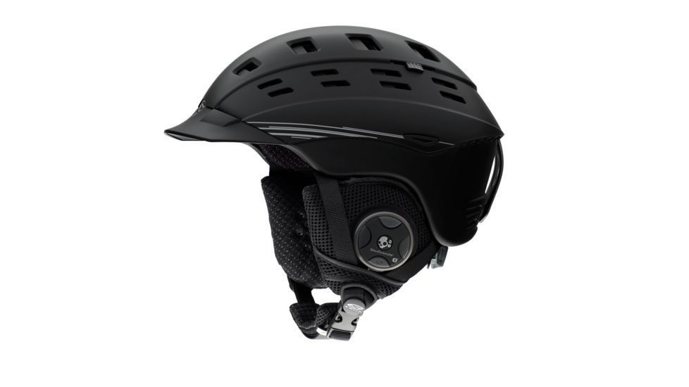 Smith Optics Variant Brim Snow Helmet w/ Bluetooth Audio Kit - Matte Black