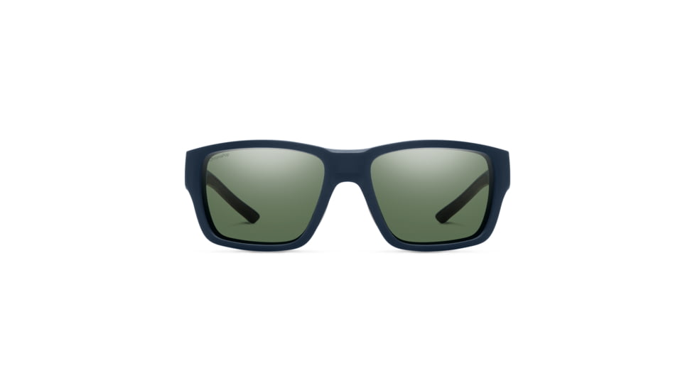 Smith Outback Elite Sunglasses, Matte Deep Ink Frame, ChromaPop+ Elite Polarized Gray Green Lens, 201982FLL591H