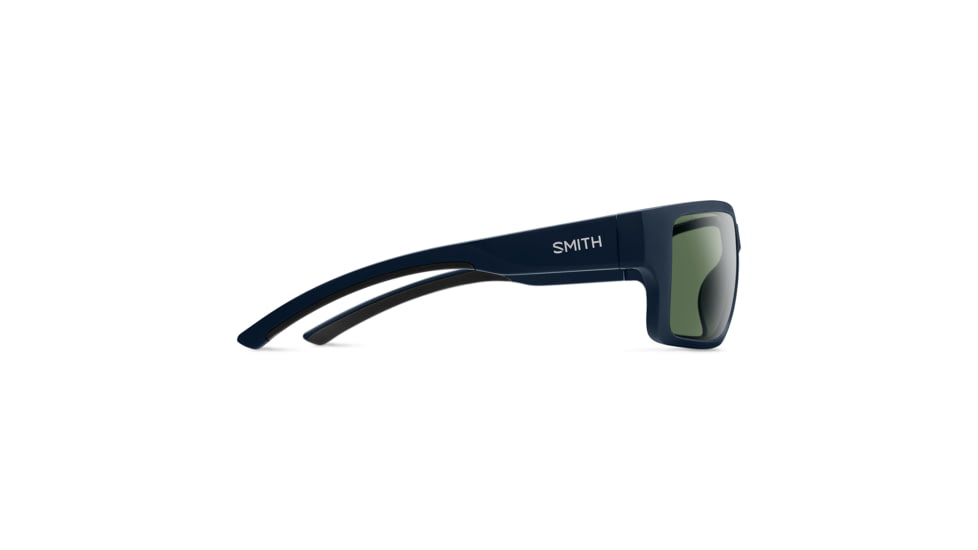Smith Outback Elite Sunglasses, Matte Deep Ink Frame, ChromaPop+ Elite Polarized Gray Green Lens, 201982FLL591H