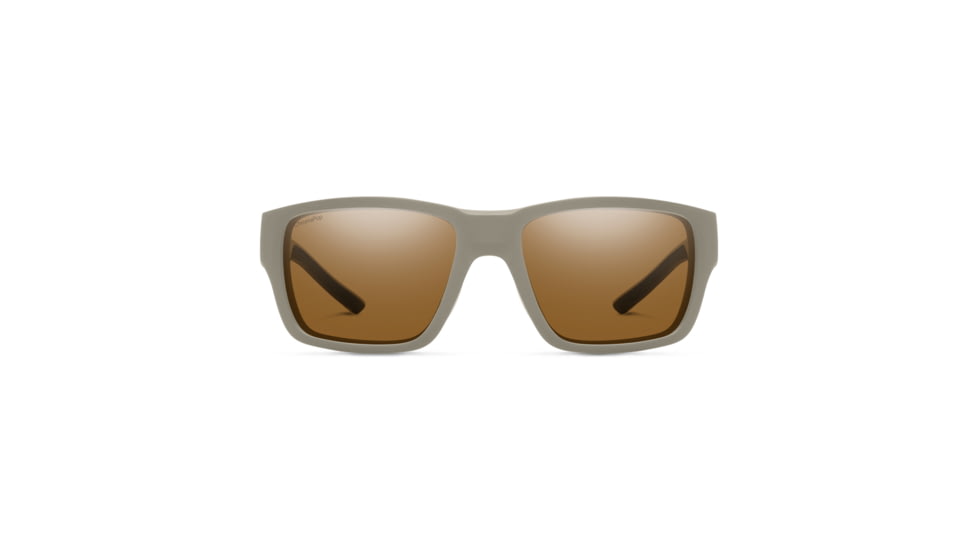 Smith Outback Elite Sunglasses, Tan 499 Frame, ChromaPop+ Elite Polarized Brown Mirror Lens, 201982DLD59XC