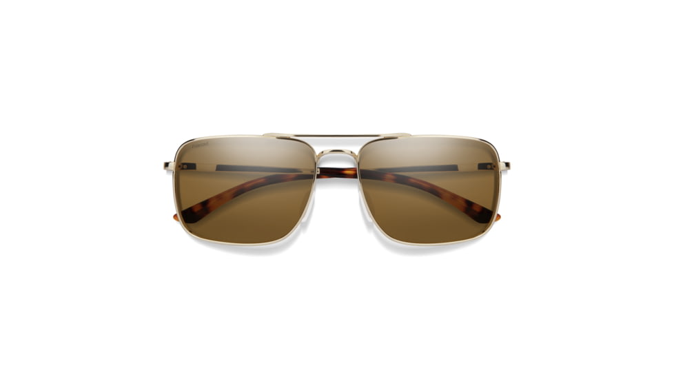 Smith Outcome Sunglasses, Gold Frame, Polarized Brown Lens, 204061J5G59SP