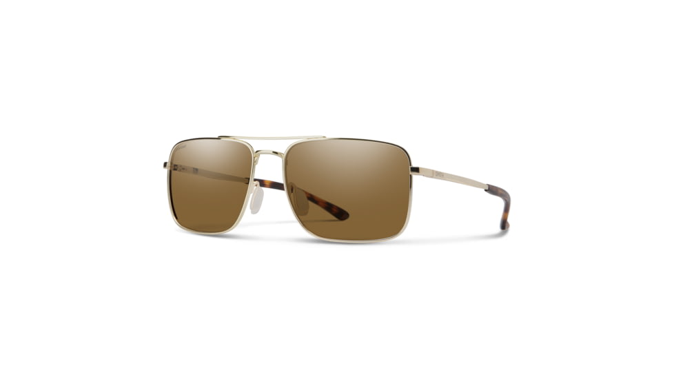 Smith Outcome Sunglasses, Gold Frame, Polarized Brown Lens, 204061J5G59SP