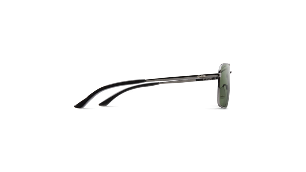 Smith Outcome Sunglasses, Gunmetal Frame, ChromaPop Polarized Gray Green Lens, 204061KJ159L7