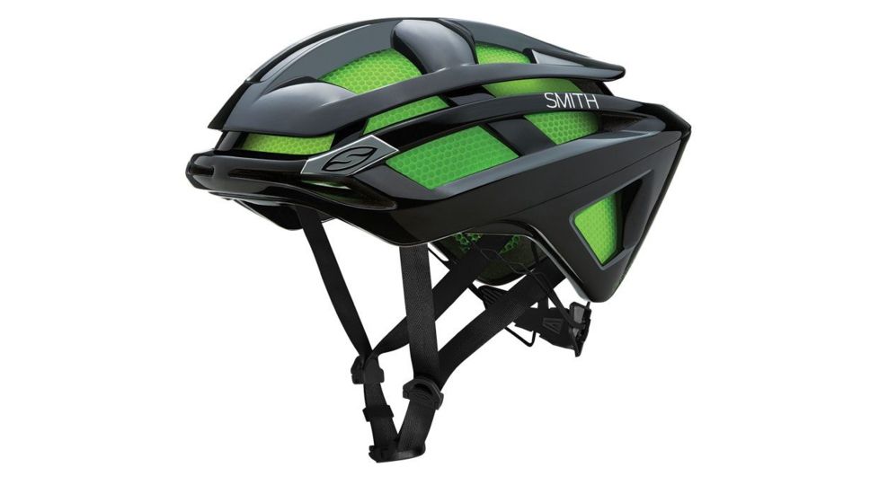 Smith Overtake Bike Helmet, Black, Small HB15-OTBKSM