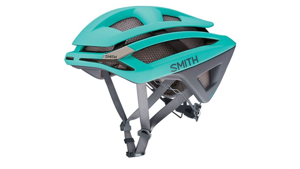 Smith Overtake Bike Helmet, Matte Opal/Charcoal, Small HB16-OTOCSM