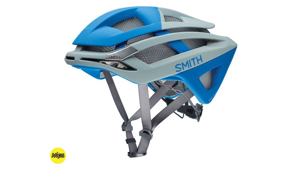 Smith Overtake Bike Helmet, Matte Lapis Frost MIPS, Large HB17-OTFOLGMIPS