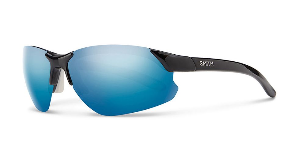 Smith Parallel D-Max Sunglasses - Black White Frame, Blue Mirror, Ignitor Lens PDPCUGMBW