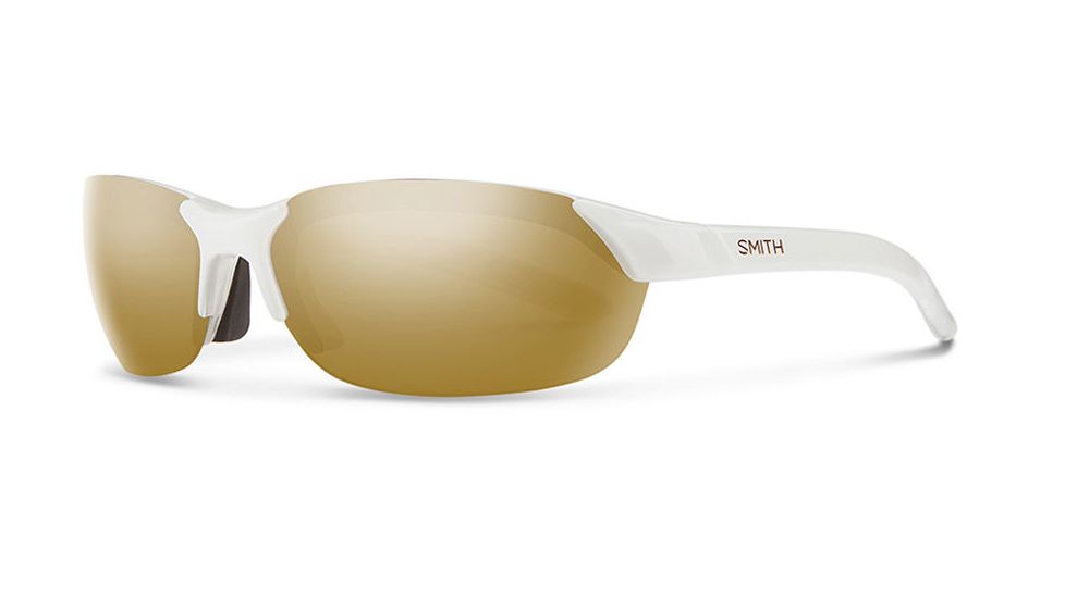 Smith Parallel Sunglasses - Pearl Frame w/ Bronze Mirror/Ignitor/Clear Lens PLPCBRMPL