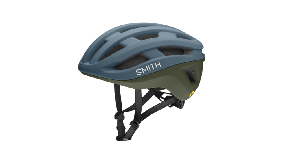 Smith Persist MIPS Bike Helmet, Matte Stone/Moss, Small, E007560XL5155
