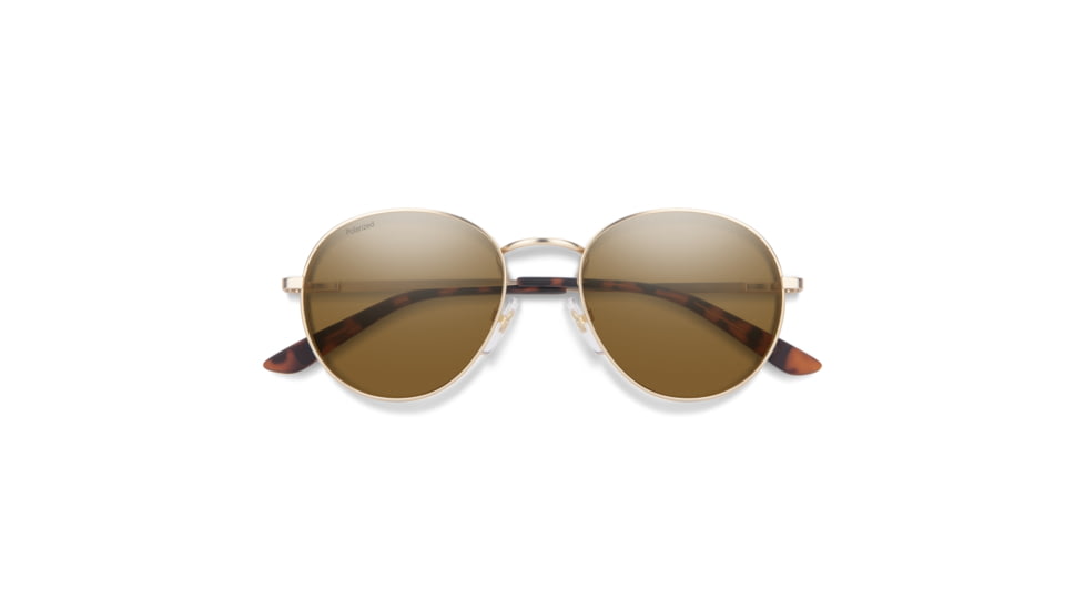 Smith Prep Sunglasses, Matte Gold Frame, Polarized Brown Lens, 203240AOZ53SP