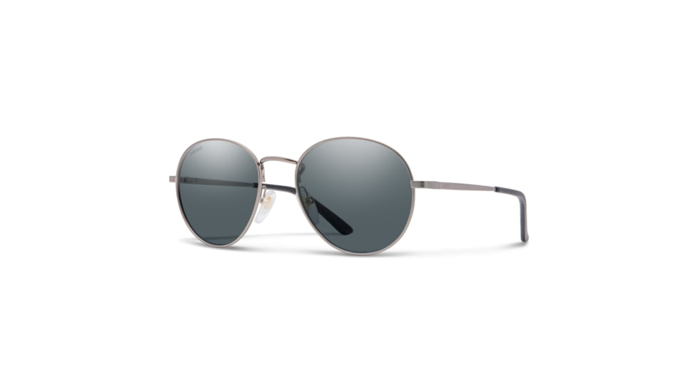 Smith Prep Sunglasses, Matte Gunmetal Frame, Polarized Gray Lens, 203240R8053M9