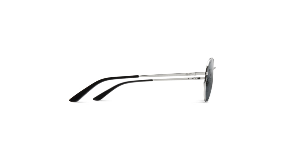 Smith Prep Sunglasses, Silver Frame, Polarized Grey Lens, 20324001053M9