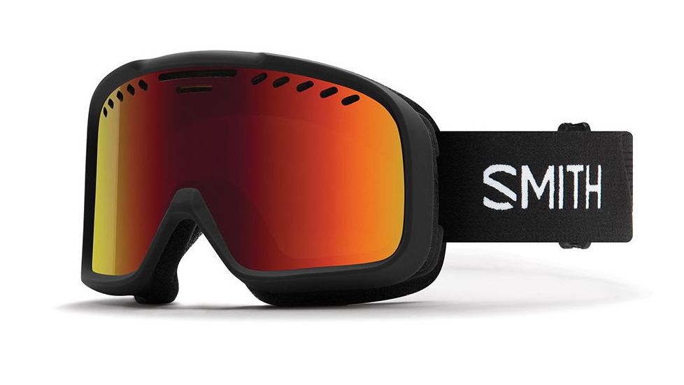 Smith Project Snow Goggles - Mens, Black, Red Sol-X Mirror Lens, PRJ3DXBK19