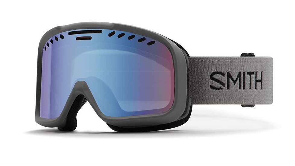 Smith Project Snow Goggles - Mens, Charcoal, Blue Sensor Mirror Lens, PRJ3ZCC19
