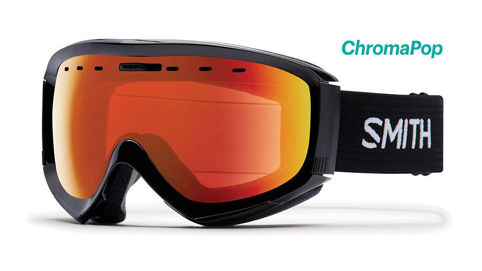 Smith Prophecy Goggles Men's, Black/Red Sensor Mirror PR6RZBK16