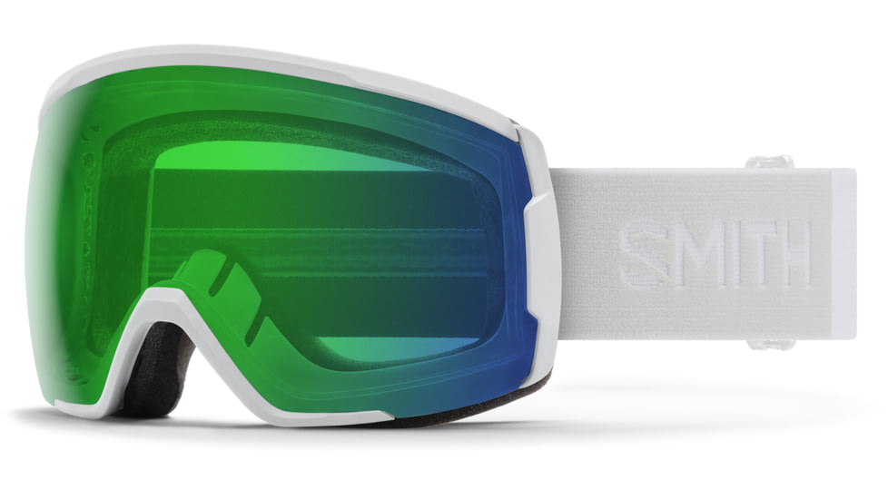 Smith Proxy Googles, ChromaPop Everyday Green Mirror, White Vapor, M0074133F99XP