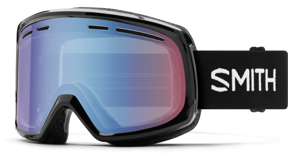 Smith Range Goggles, Blue Sensor Mirror, Black, M004212QJ99ZF