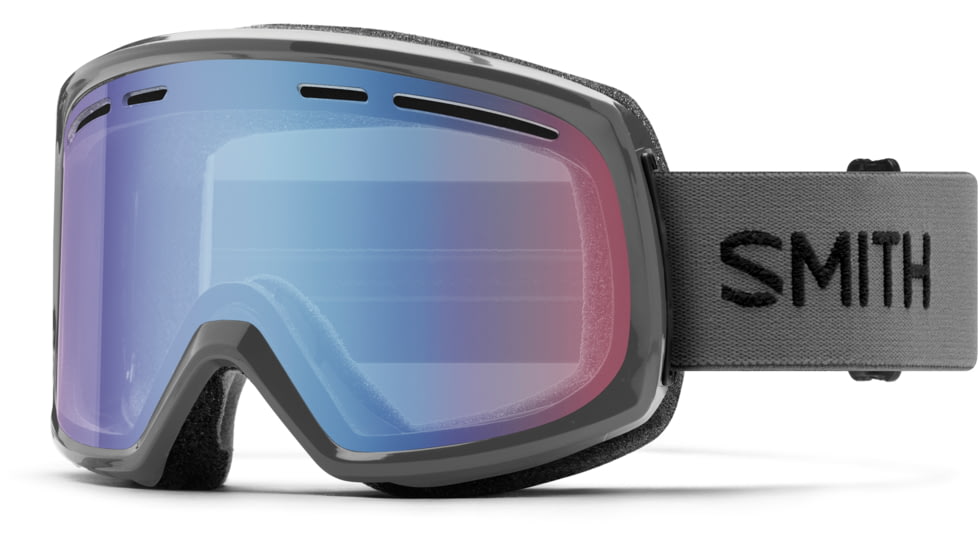 Smith Range Goggles, Blue Sensor Mirror, Charcoal, M004212QQ99ZF