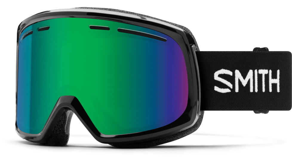 Smith Range Goggles, Green Sol-X Mirror, Black, M004212QJ99C5