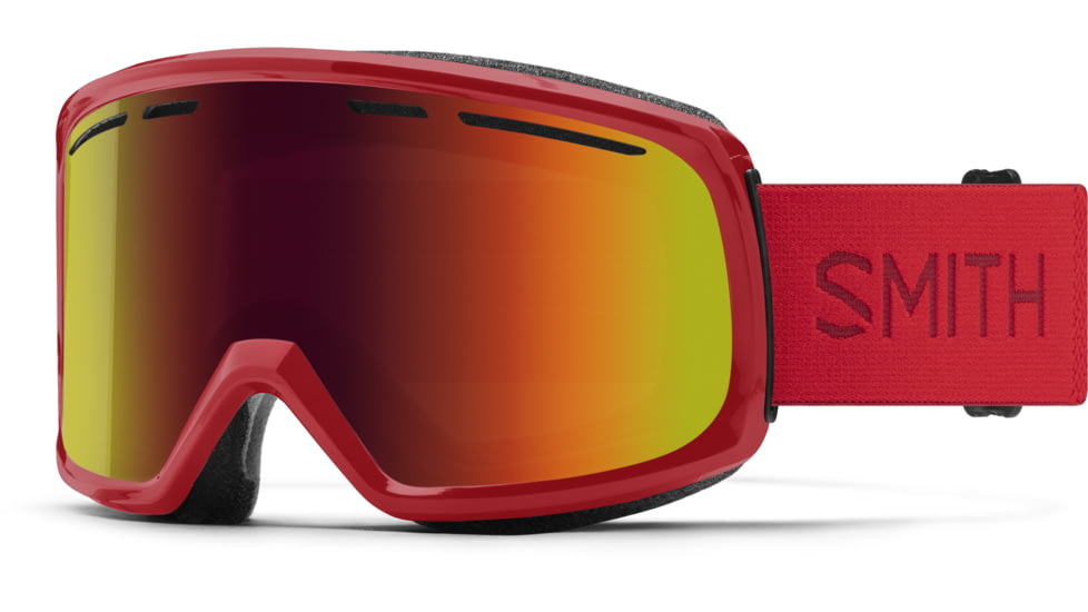 Smith Range Goggles, Red Sol-X Mirror, Lava, M004212RN99C1