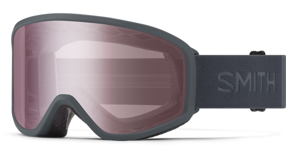 Smith Reason Otg Googles, Low Bridge Fit, Ignitor Mirror, Slate, M007730NT994U