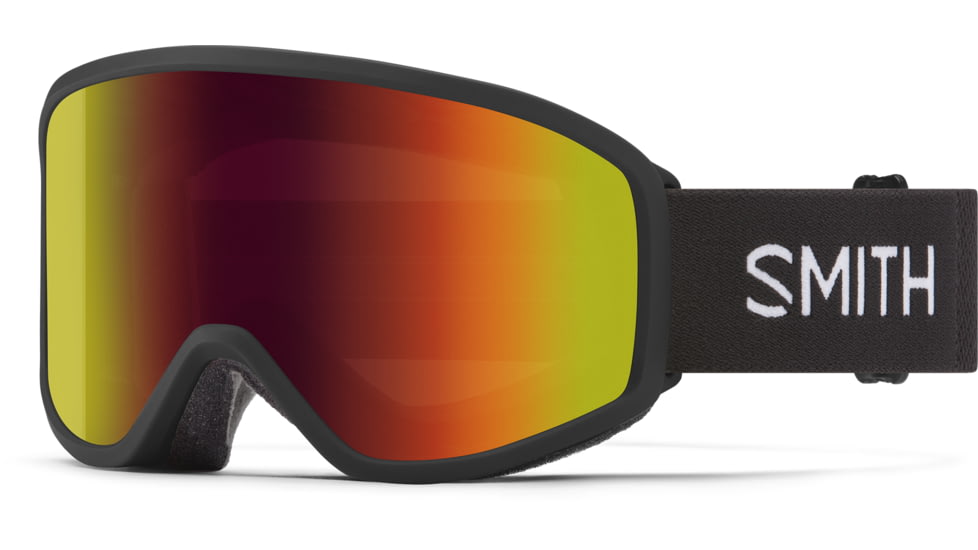 Smith Reason Otg Googles, Red Sol-X Mirror, Black, M007722QJ99C1