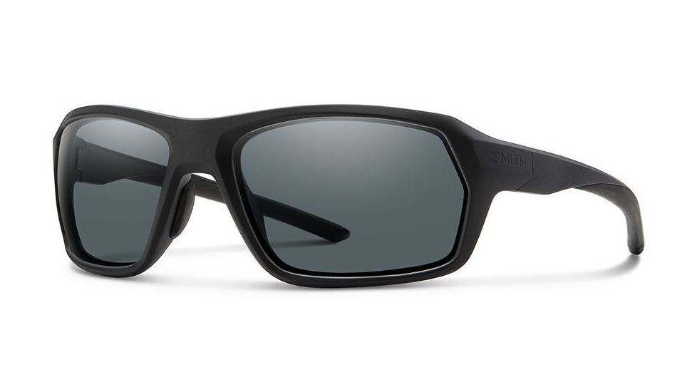 Smith Rebound Elite Sunglasses, Matte Black Frame, Gray Lens, 20198300359IR