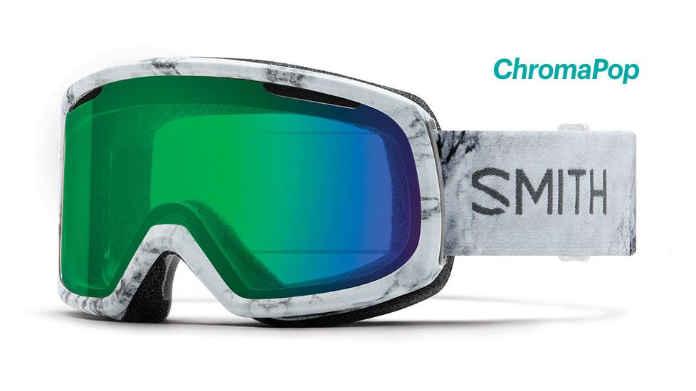 Smith Riot ChromaPop Goggles Women's, Venus/ChromaPop Everyday Green Mirror RO2CPGVEN18