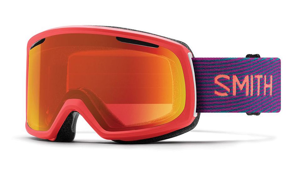 Smith Riot Snow Goggles - Womens, Frequency, Chromapop Everyday Red Mirror Lens, RO2CPEFRQ19
