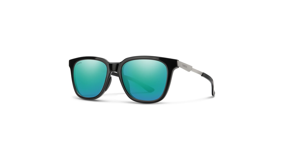 Smith Roam Sunglasses, Black Frame, ChromaPop Polarized Opal Mirror Lens, 20126480753QG