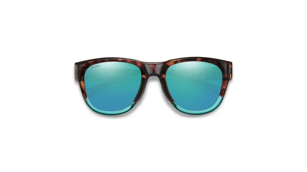 Smith Rockaway Sunglasses, Opal Fade Frame, ChromaPop Polarized Opal Mirror Lens, 204316LJT52QG