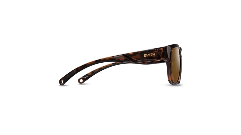 Smith Rockaway Sunglasses, Tortoise Frame, ChromaPop Glass Polarized Brown Lens, 20431608652L5