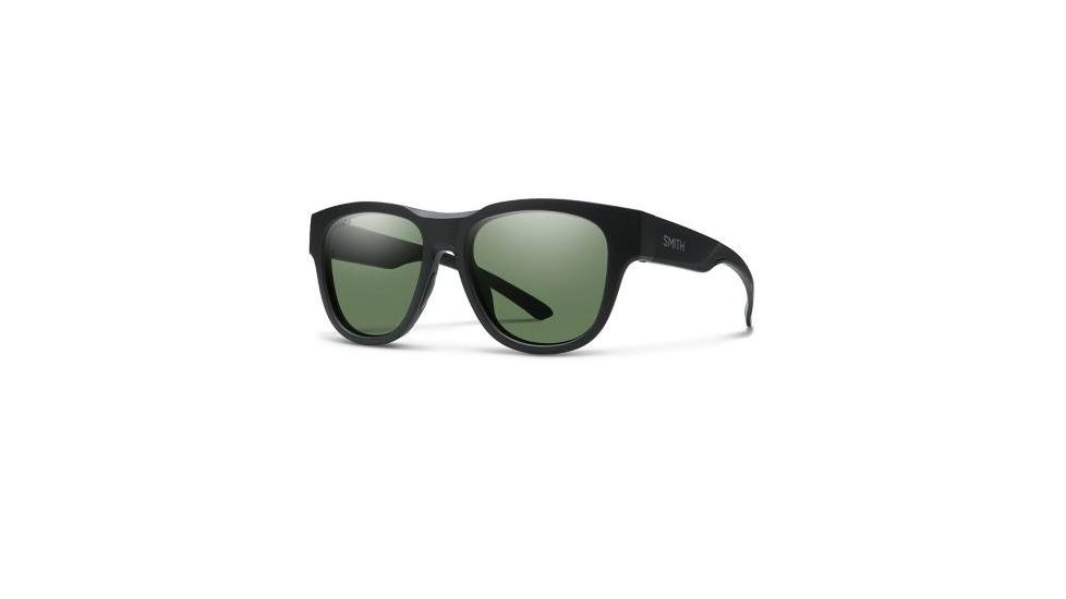 Smith Rounder Chromapop Polarized Sunglasses -Men's, Matte Black, RNCPGNMB