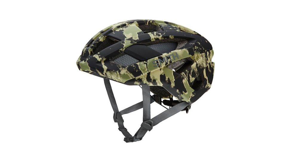 Smith Route Bike Helmet, Matte Olive Unexpected, Small, HB17-RTOLSMMIPS