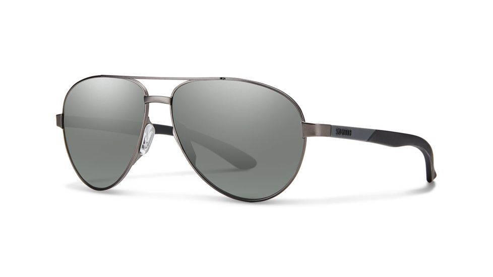 Smith Salute Carbonic Sunglasses - Women's, Dark Ruthenium SAPCGYMDRT