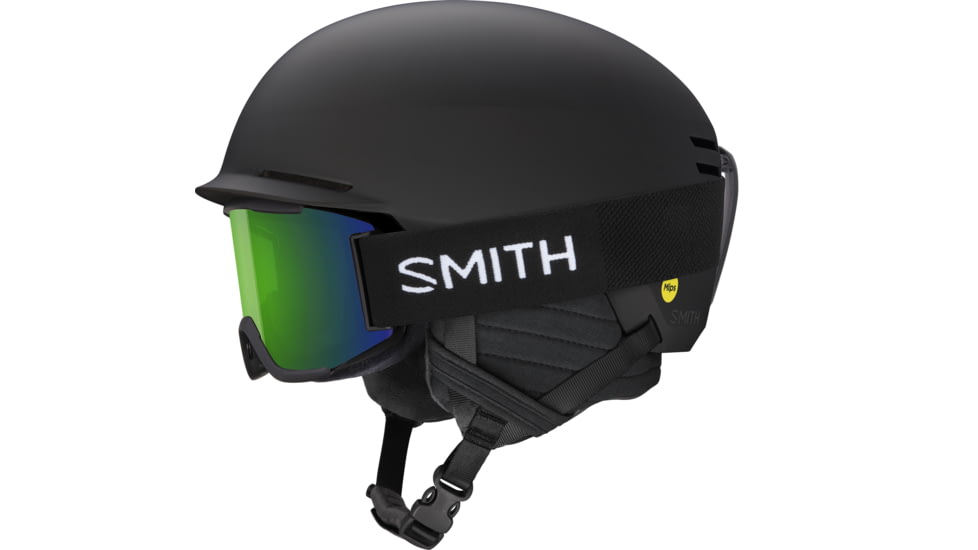 Smith Scout nero opaco | Casco da sci e snowboard economico