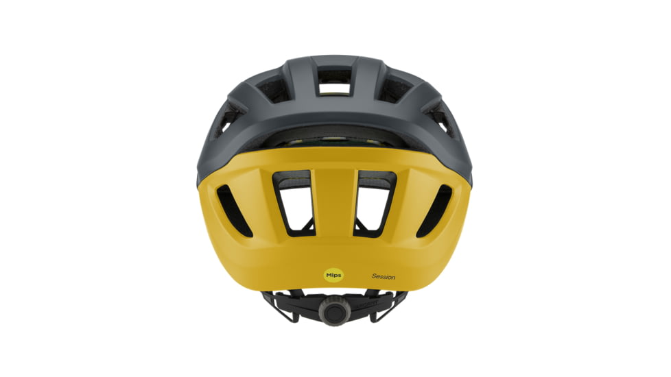 Smith Session MIPS Bike Helmet, Matte Slate/FoolS Gold, Small, E007310XF5155