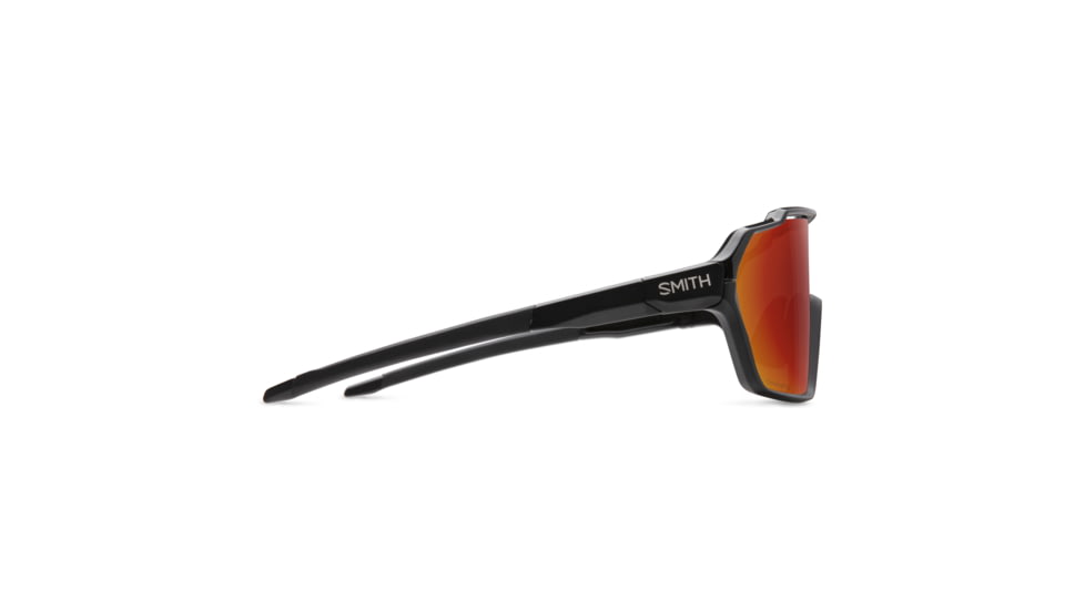 Smith Shift MAG Sunglasses, Black Frame, ChromaPop Red Mirror Lens, 204056SUB99X6