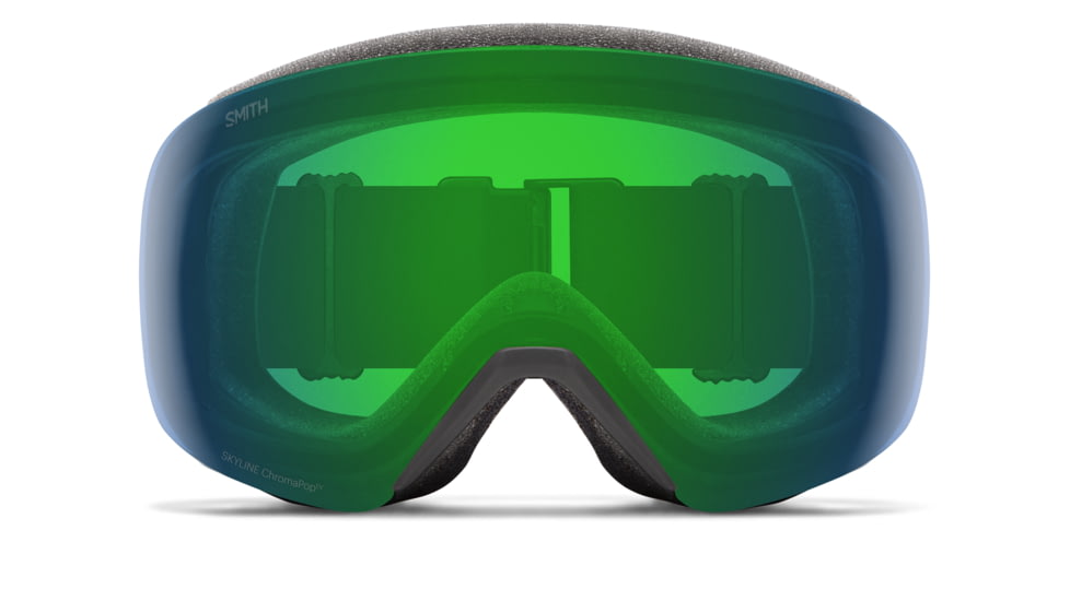 Smith Skyline Googles, ChromaPop Everyday Green Mirror, Black, M006812QJ99XP