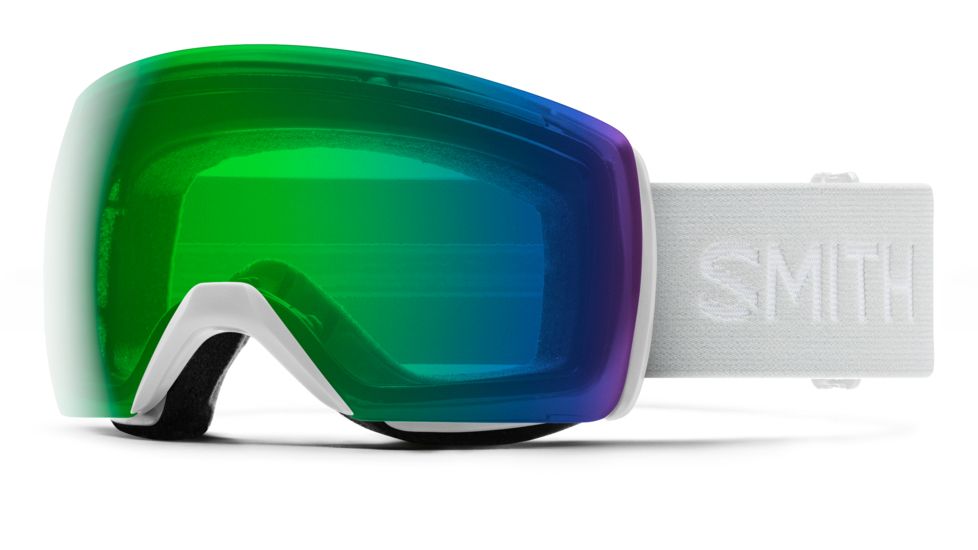 Smith SKYLINE XL, Chromapop Everyday Green Mirror, WHITE VAPOR M0071530F99XP
