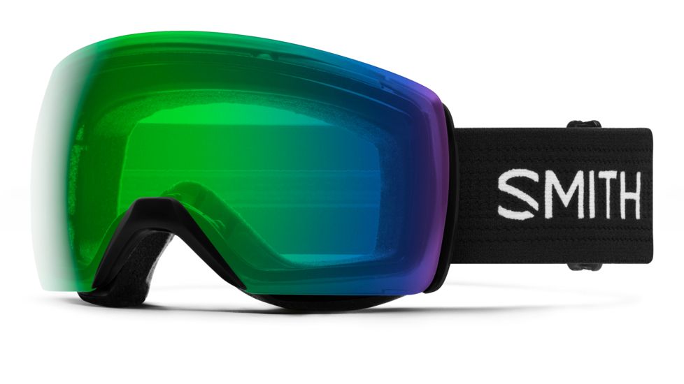 Smith SKYLINE XL, Chromapop Everyday Green Mirror, BLACK M007159PC99XP