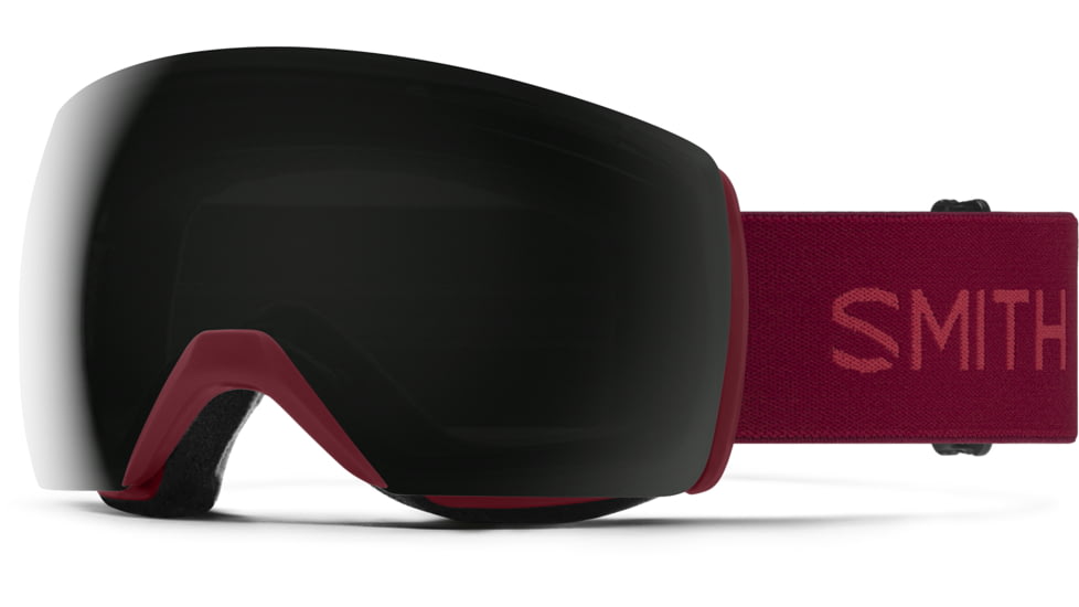 Smith Skyline XL Goggle, ChromaPop Sun Black, Sangria, M007150NJ994Y