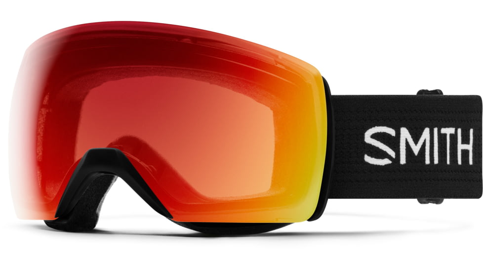 Smith Skyline XL Goggles, Black, Chromapop Photochromic Red Mirror, M007152QJ99OQ
