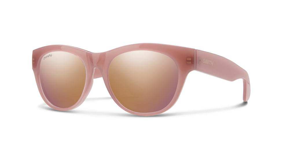 Smith Sophisticate Sunglasses - Womens, Coffee Frame, Chromapop Rose Gold Lens, 201931F45549V