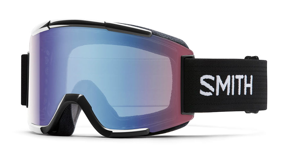 Smith Squad Goggle-Black-Blue Sensor Mirror